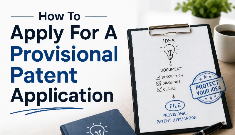 How To Apply For A Provisional Patent Application: A Step-by-Step Guide for Inventors